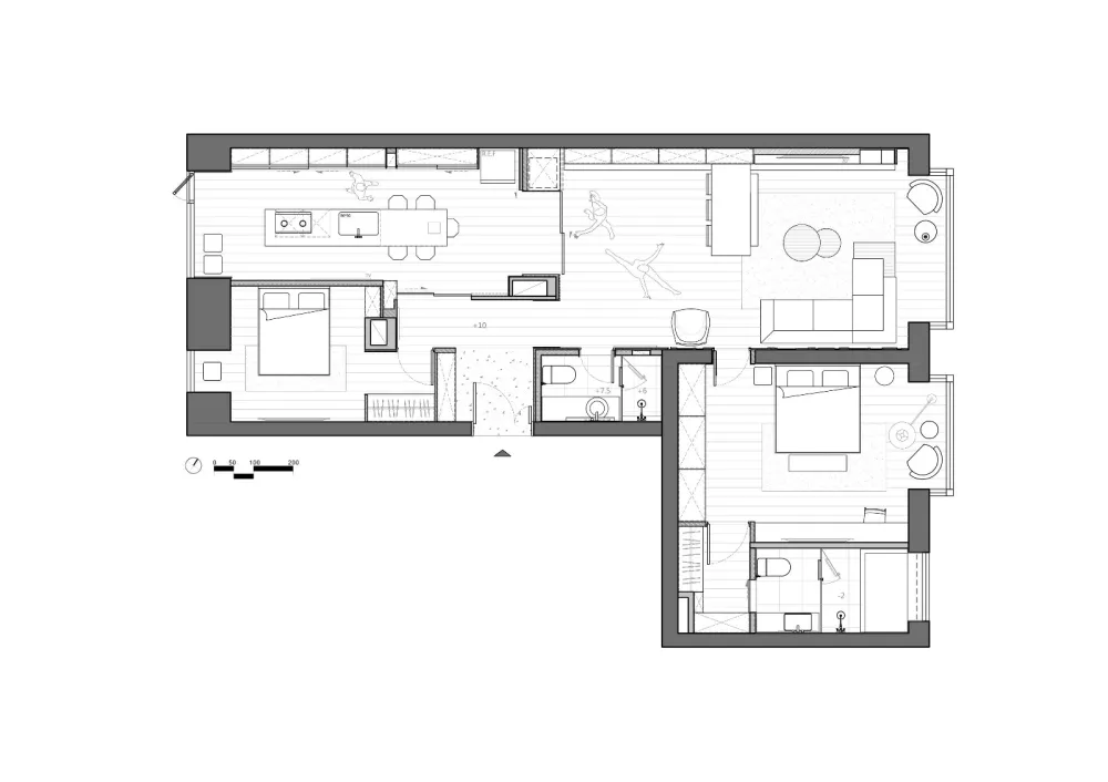 通透之所－生活、工作的交织变幻 竹工凡木设计研究室