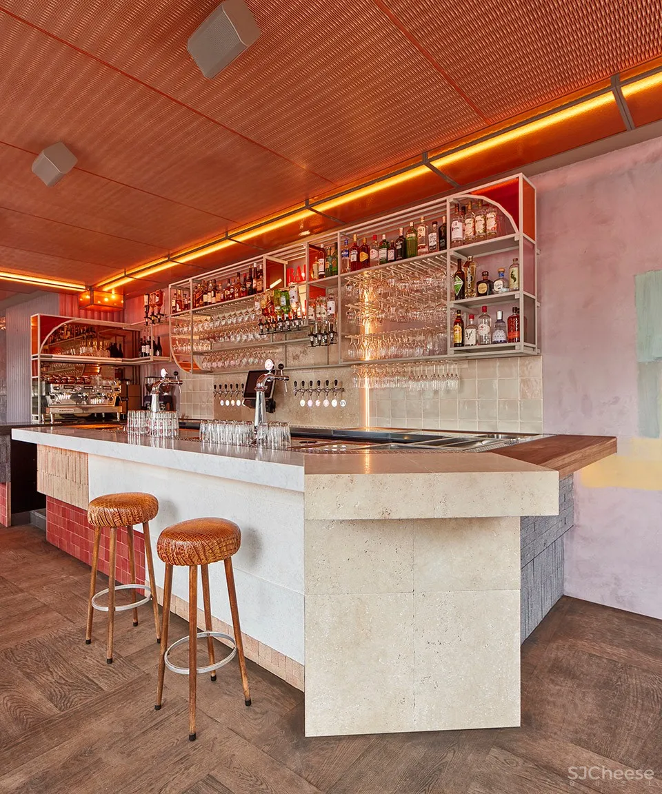 Ramona餐厅,阿姆斯特丹 / Studio Modijefsky