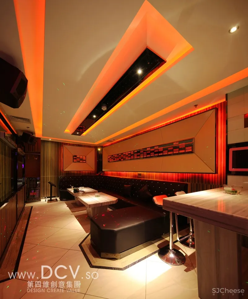 西安 高品质娱乐方糖量贩经典主题情景KTV高端设计