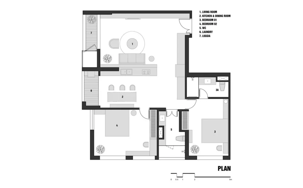 原木物语，开放有序的家
