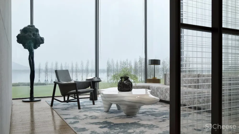 新作丨华墨国际&矩阵纵横:用艺术与自然演绎一出与空间有关的戏剧