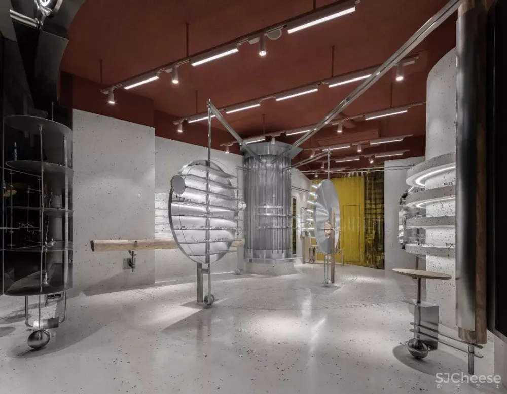 仅 40m² 的先锋艺术商店，设计竟这么酷！ DAS_Lab