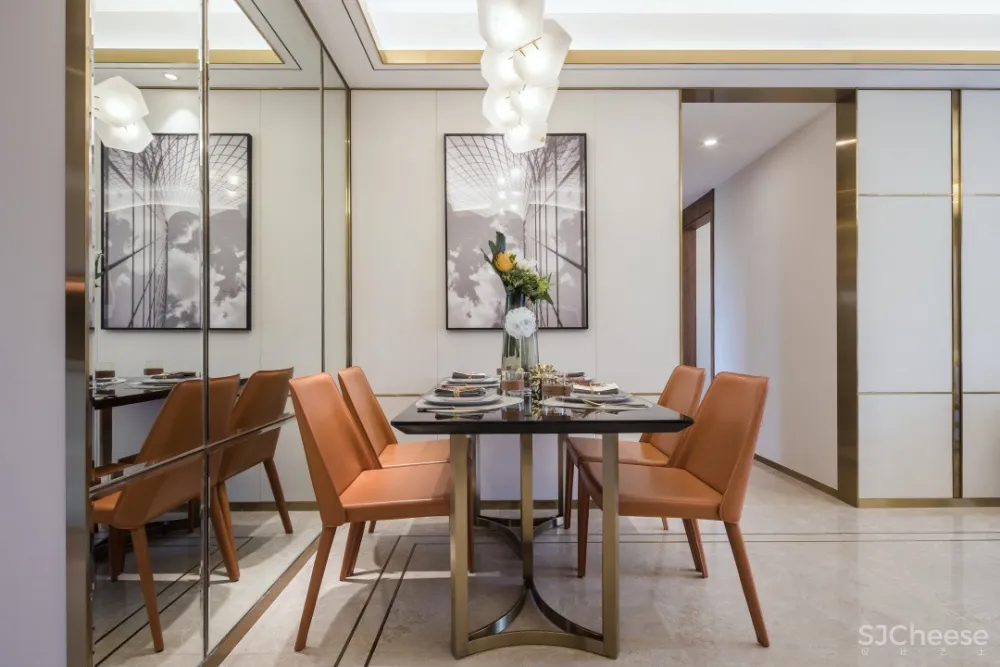 【SEPD圣易文设计】 诗意现实主义三套样板间设计落地方案