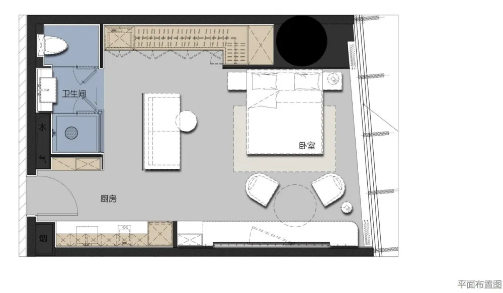 【李益中最新力作】不落俗套的小公寓设计丨一个人的精致生活