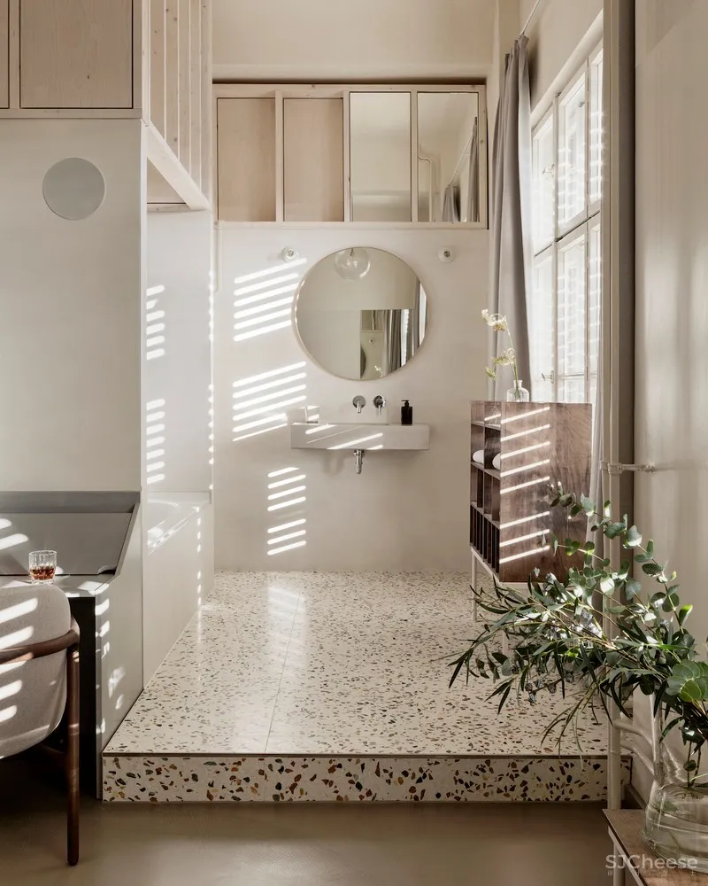 历史元素与未来功能之间创造视觉张力,柏林酒店改造 Jonathan Tuckey Design