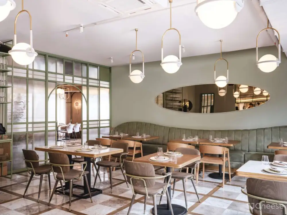 怀旧魅力中拥抱千禧一代，莫斯科“The Y”餐厅 Asthetíque