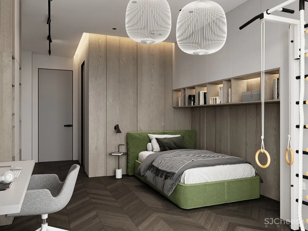 138㎡ 高级灰设计丨营造轻奢之美