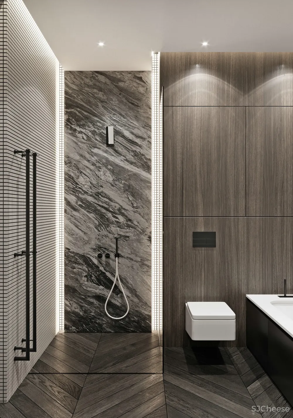 TOL'KO interiors 新作 | 高级灰+大理石