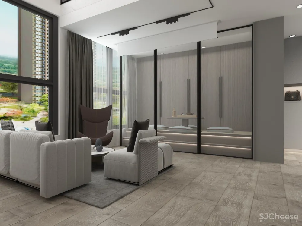 厦门春江郦城LOFT.小空间也有大尺度