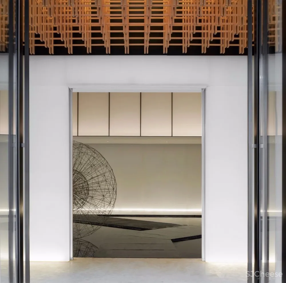 【无间设计最新力作】1200㎡摩登东方营销中心设计落地方案