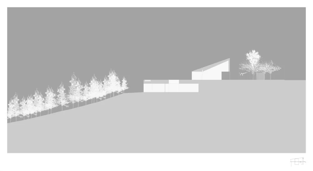 斜坡上的混凝土块 / Pereda Pérez Arquitectos