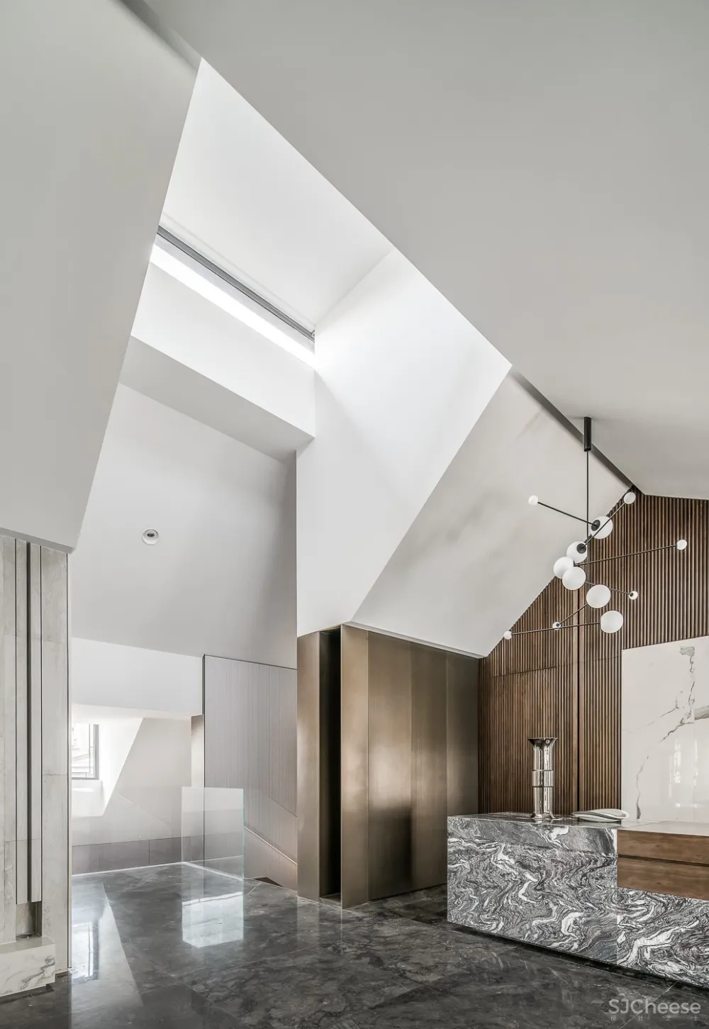 集艾设计 LSD联袂新作 1000㎡ 纯粹主义 顶级豪宅设计落地方案