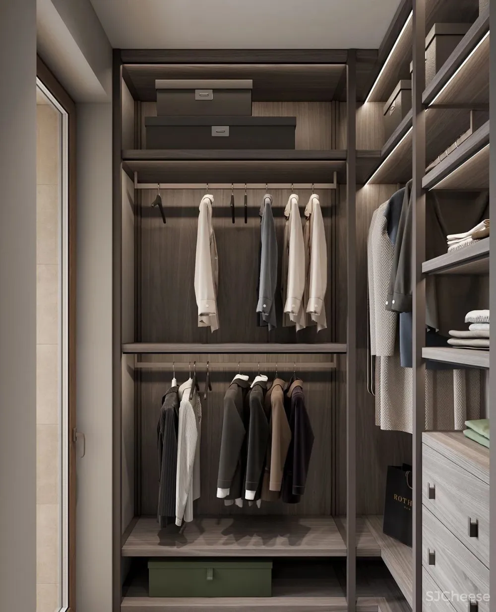 138㎡ 高级灰设计丨营造轻奢之美