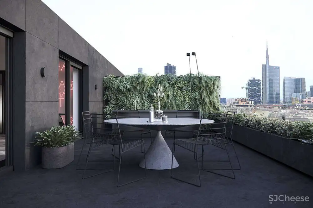 300㎡米兰市中心顶层公寓 Il Sentiero Delle More