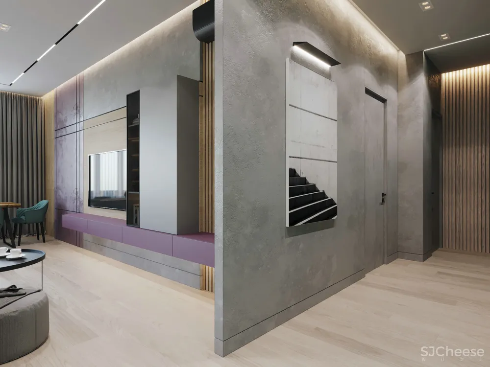 现代简约，多彩居住空间设计