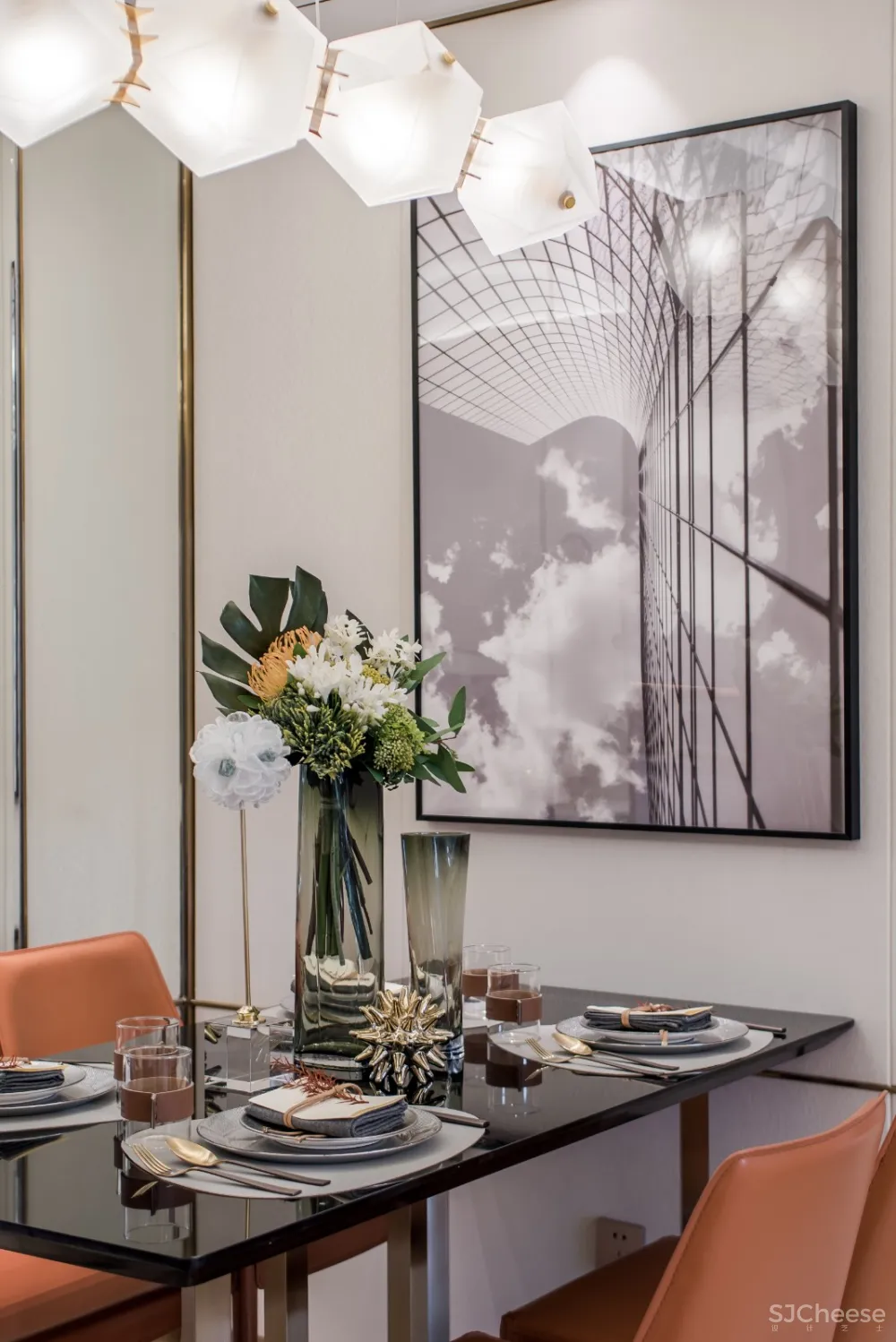 恰到好处的温柔轻奢,三户型品质美学家 SEPD圣易文设计