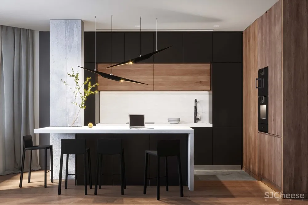 莫斯科117m²年轻女孩的现代风公寓 Geometrium