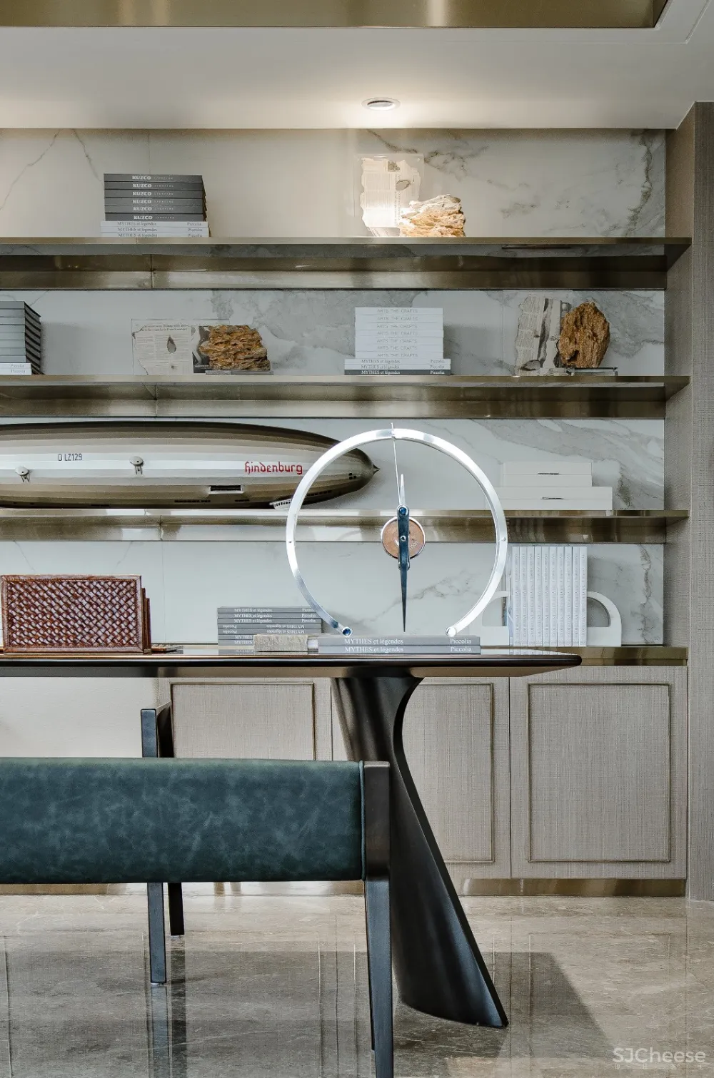 达文设计丨广州粤海拾桂府顶层复式:在生活中