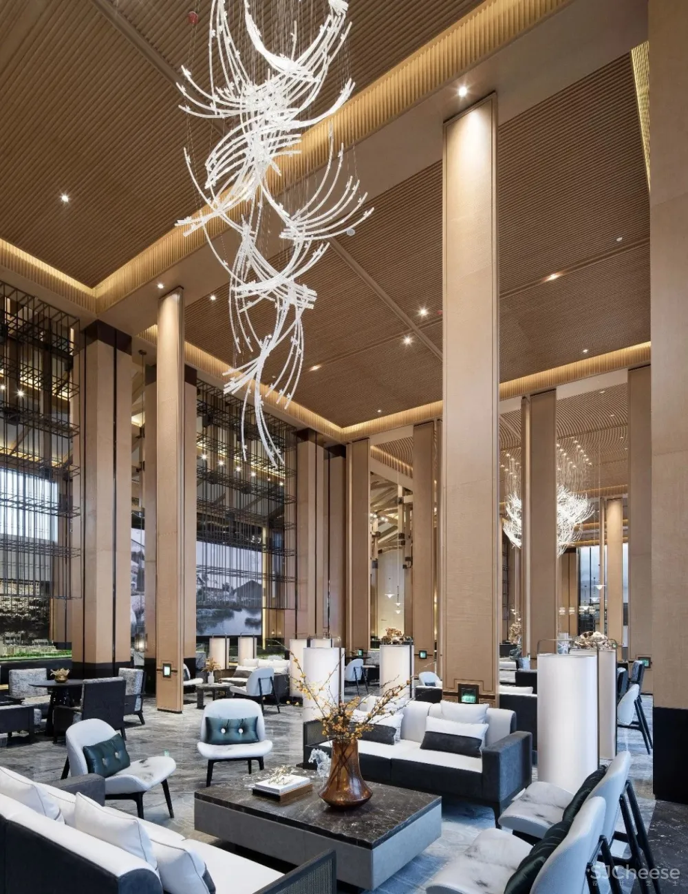 5200 ㎡“无尺度”诗意东方美学售楼中心设计方案