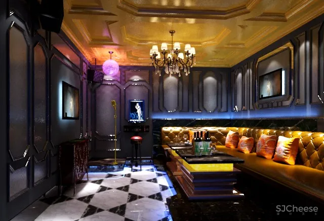 好声音KTV丨成都量贩式KTV装修设计