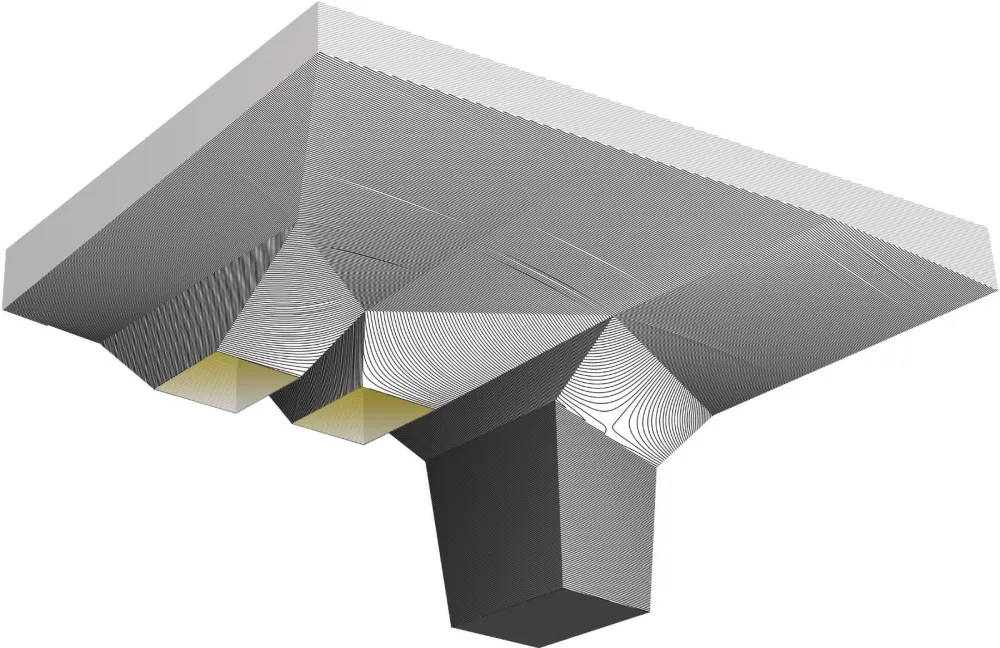 Michan Architecture在墨西哥城的Oku餐厅上方创造了“洞穴式”天花板
