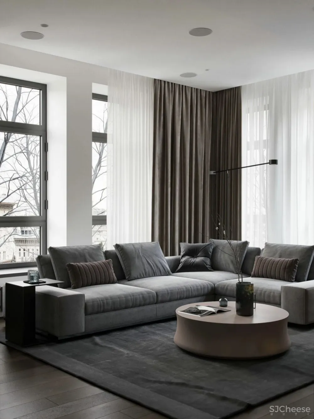 高级灰+木质丨舒适自然,真心喜欢