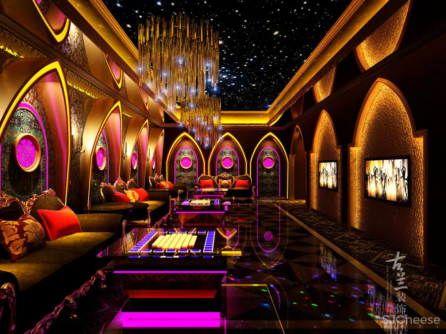 资中Marks KTV装修 成都特色ktv装修公司