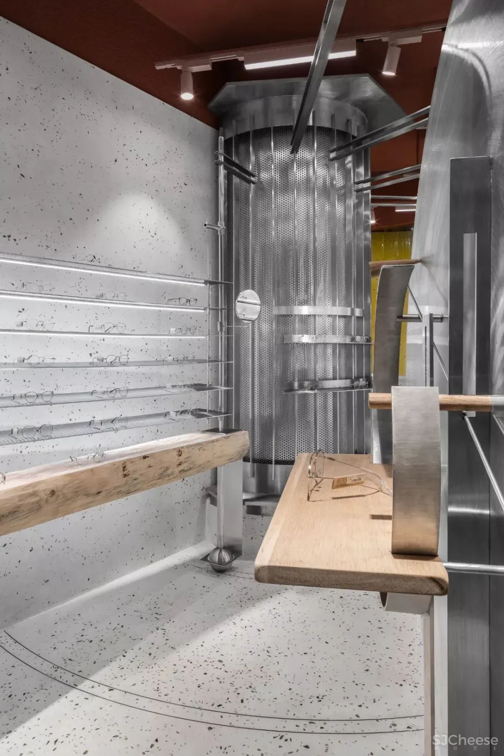 仅 40m² 的先锋艺术商店，设计竟这么酷！ DAS_Lab