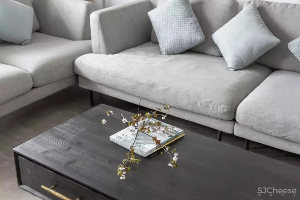 138㎡高级灰简约风住宅 一野设计