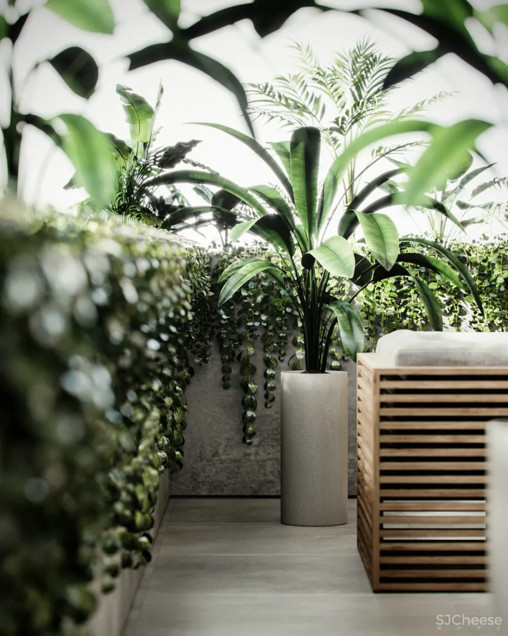 在自然中生活，新波西米亚风格设计