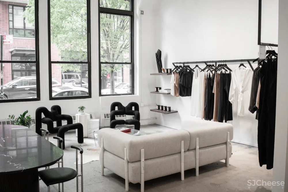 Lunya位于威廉斯堡的102㎡家居店就像一间公寓