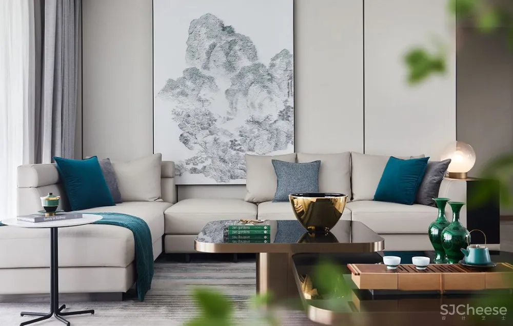 188㎡人文轻奢范,演绎气质非凡的格调! 方磊新作