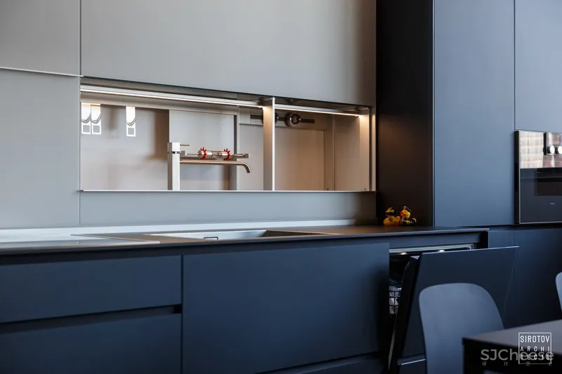 基辅市中心76㎡年轻男士公寓 Sirotov Architects