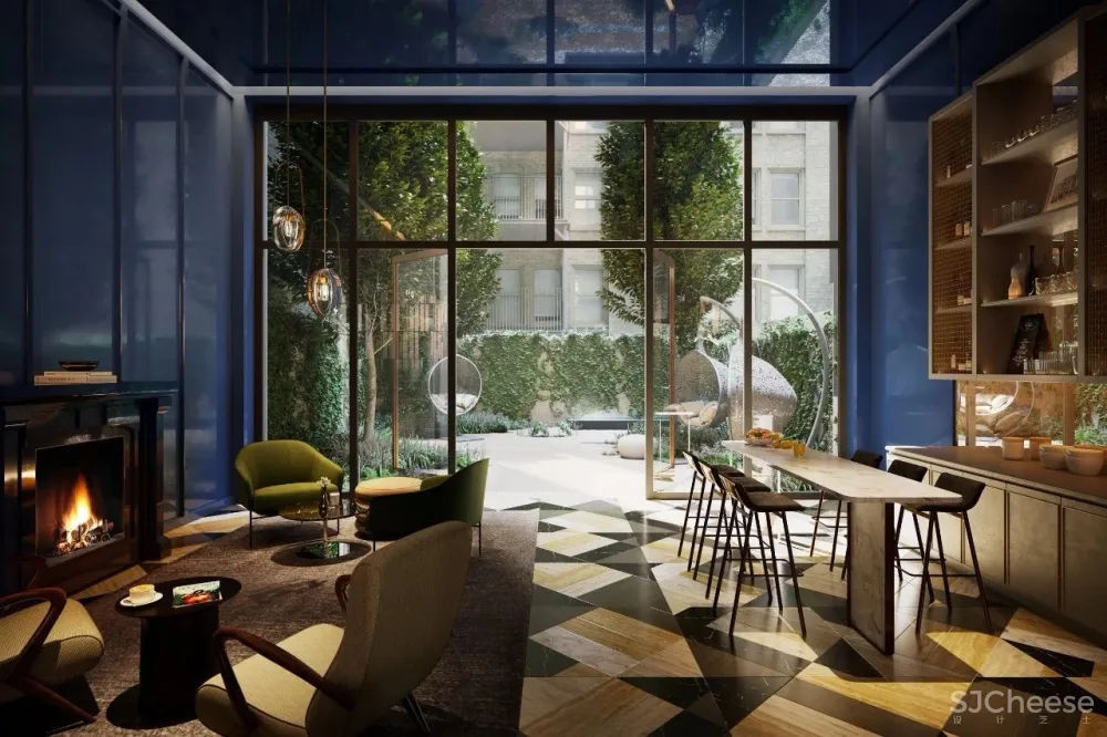 看看这栋公寓楼,简约的ArtDeco更好看