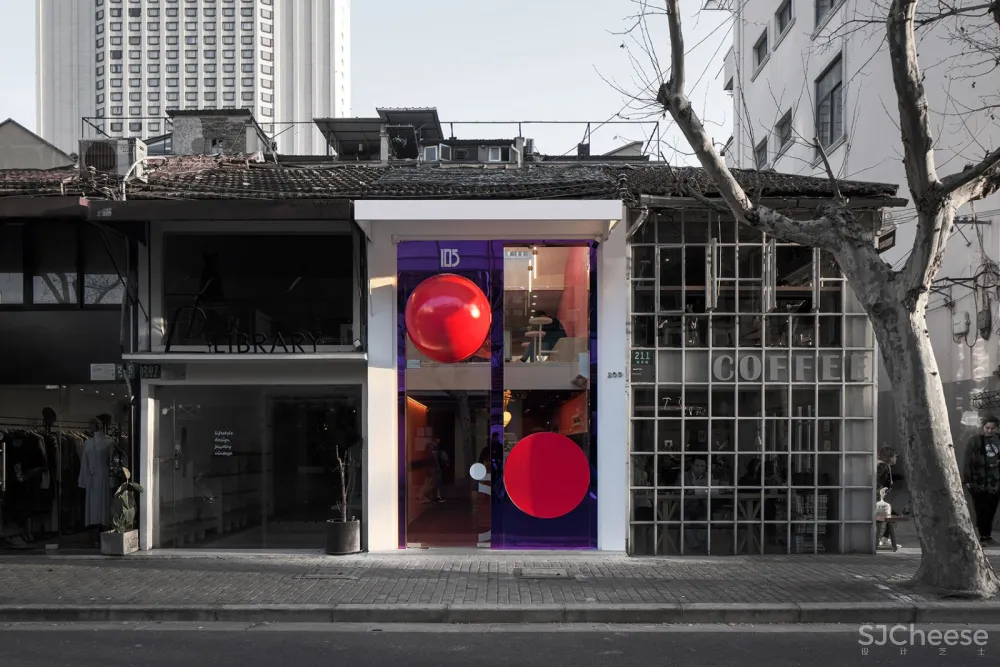 咖啡情景剧 – 105 Cafe空间设计，上海 / 锦莳设计