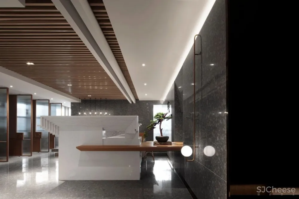 干净、优雅、艺术的办公空间设计