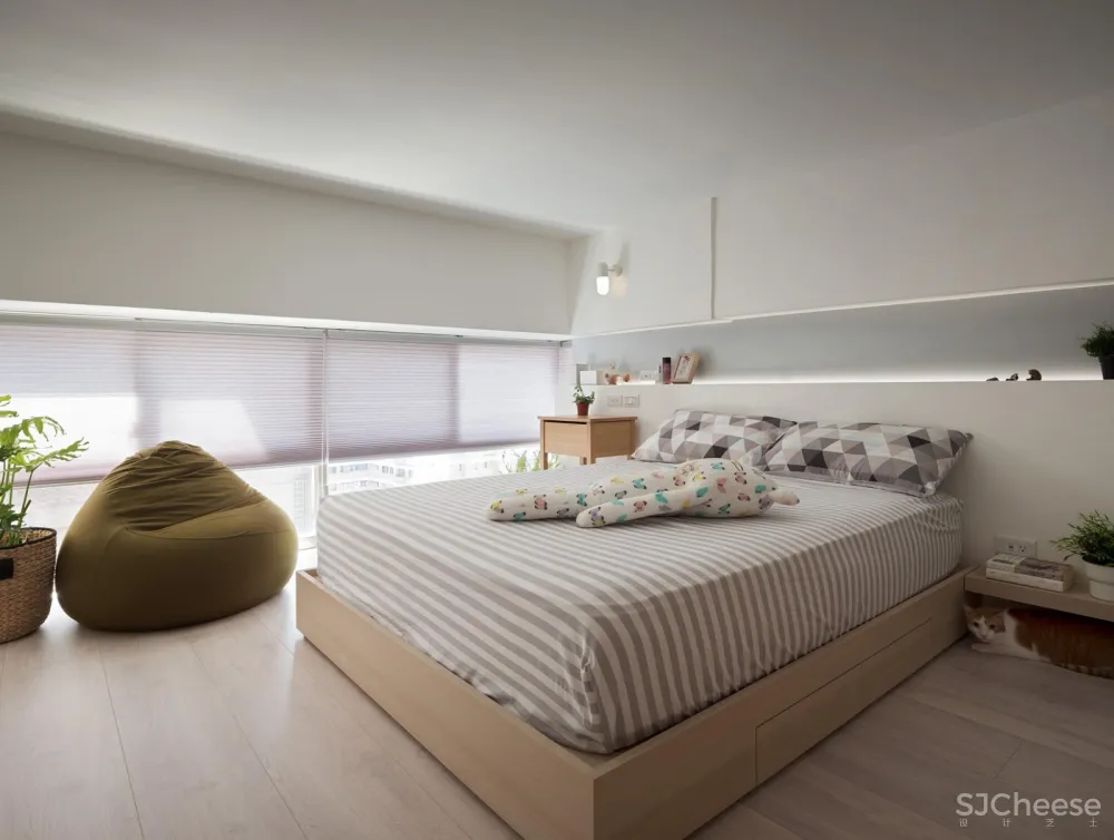 《The Loft》纯净北欧风 十一日晴空间设计