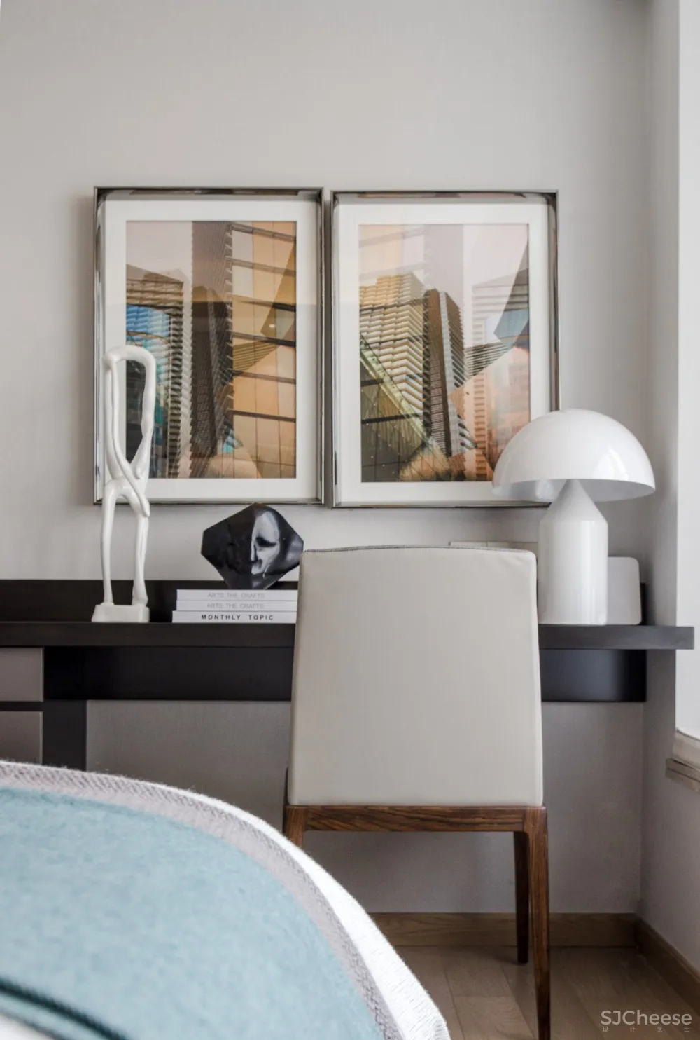 达文设计丨广州粤海拾桂府顶层复式:在生活中