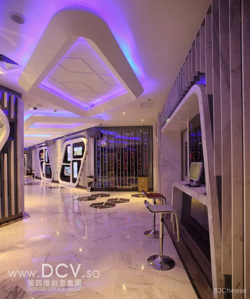 西安 高品质娱乐方糖量贩经典主题情景KTV高端设计