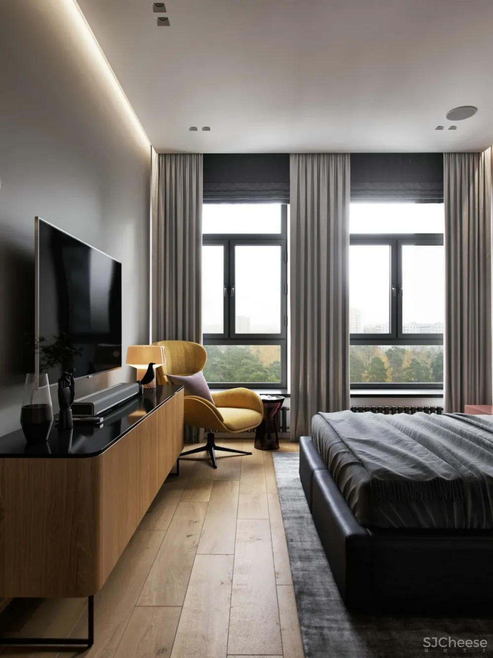 高级灰+木质丨舒适自然,真心喜欢