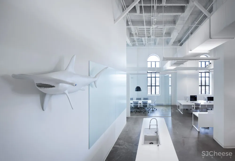 255㎡蒙特利尔蓝色通讯办公室 Anne Sophie Goneau