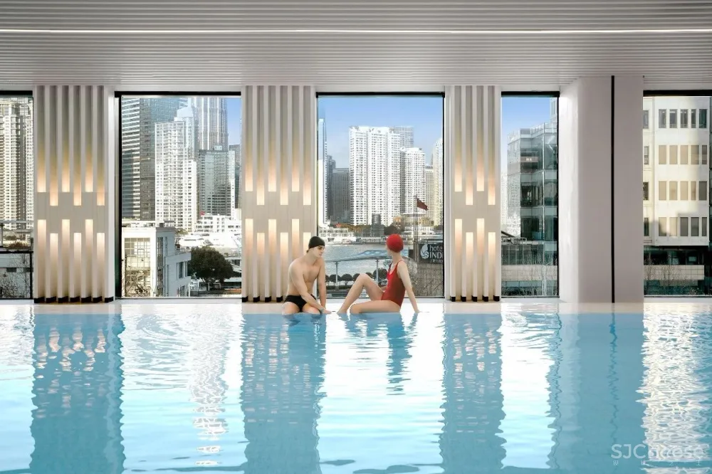 新作 | 复星集团 · BFC 外滩金融中心空中健身会所 · 连自成重磅新作