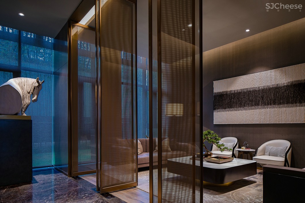 以当代艺术与东方美学交融并蓄丨为现代文人雅士打造了一个充满人文关怀的栖居之所