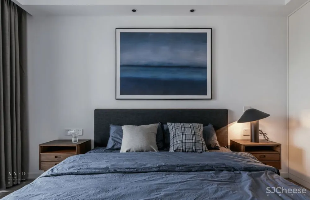 《蓝染》145㎡弥漫浪漫气息的家 晓安设计