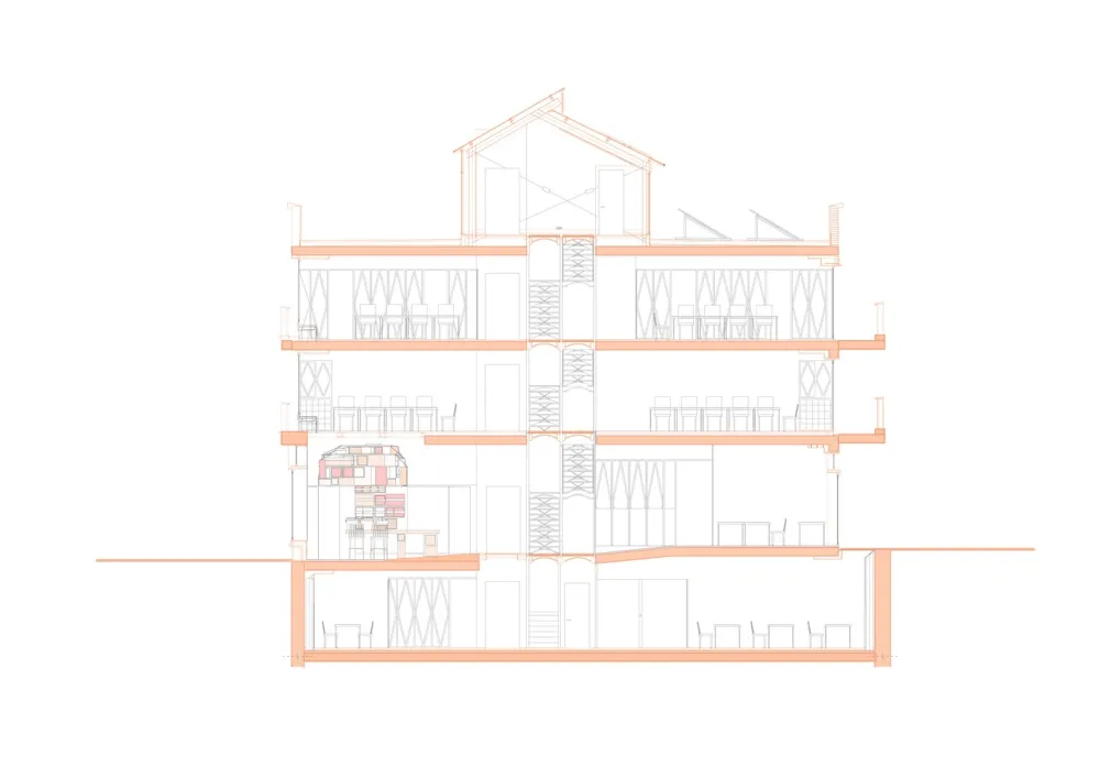 Clementina 联合办公空间 / Izaskun Chinchilla Architects