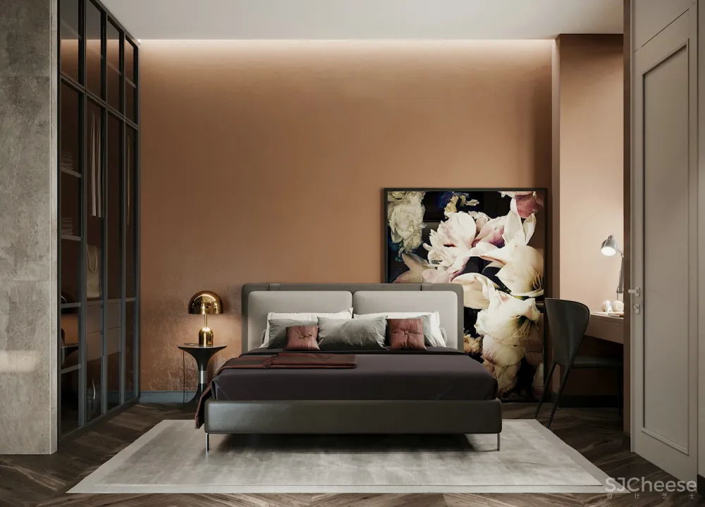 橙色系北欧风小清新设计 Trang Le