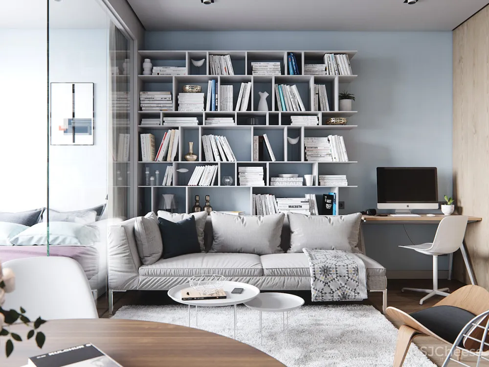 希腊50m²北欧风机能小宅 Sergey Zalozny