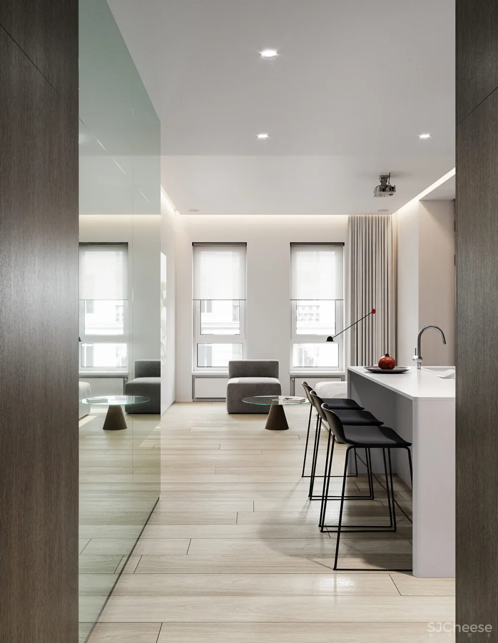 乌克兰48m²品质生活 M3 Architects