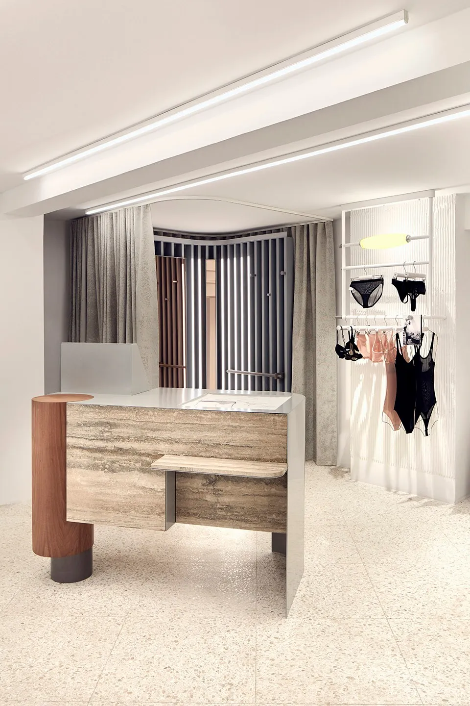 Wolford巴黎店，法国 / Studio Modijefsky