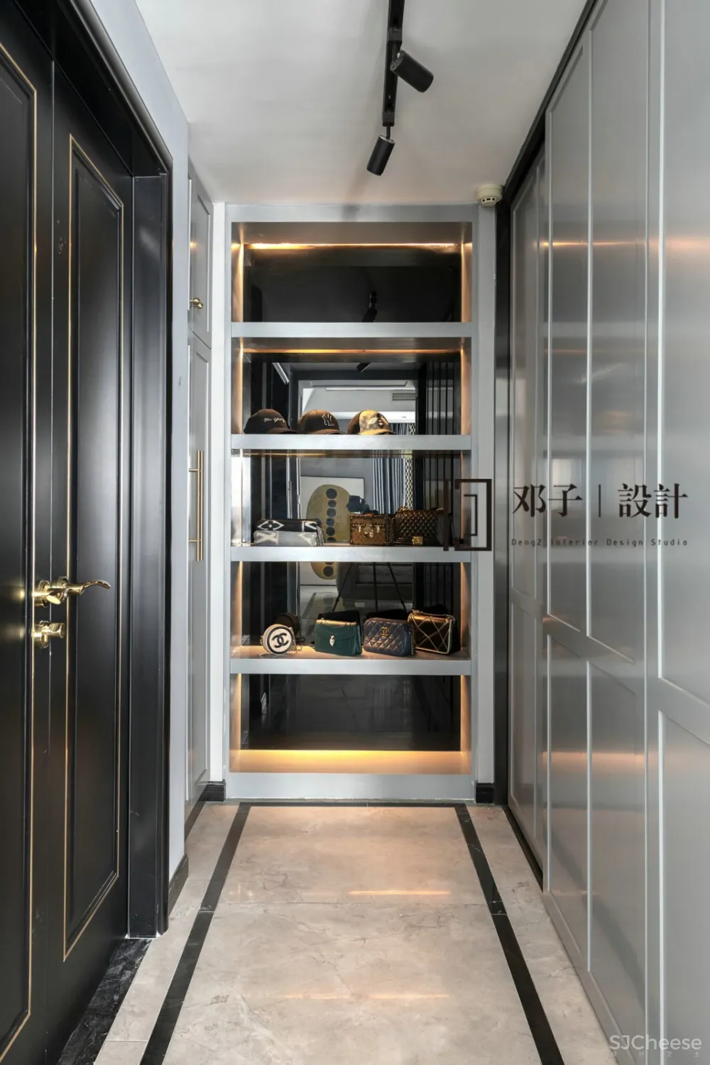 167㎡水晶灯与玛吉斯陀螺椅的完美会面 邓子设计